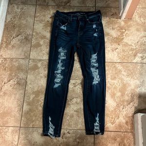 Dark blue American eagle jeans